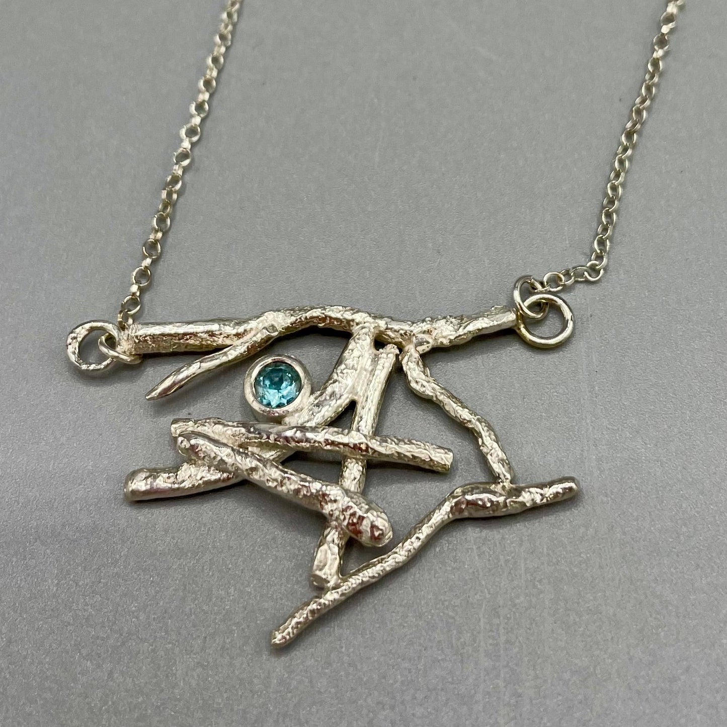 Caroline Stokesberry-Lee - Blue Topaz Faerie Tale Pendant