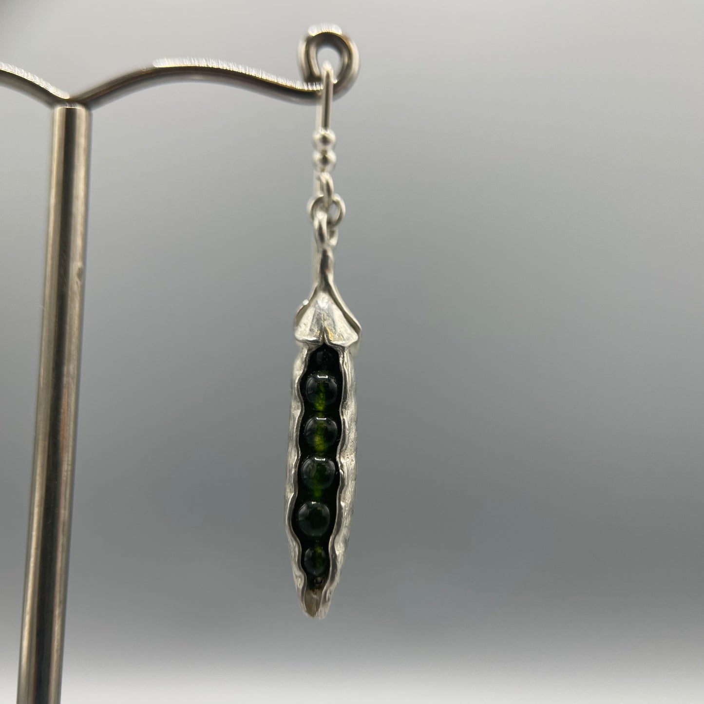 Tim Blades - Pea Pod Drop Earrings