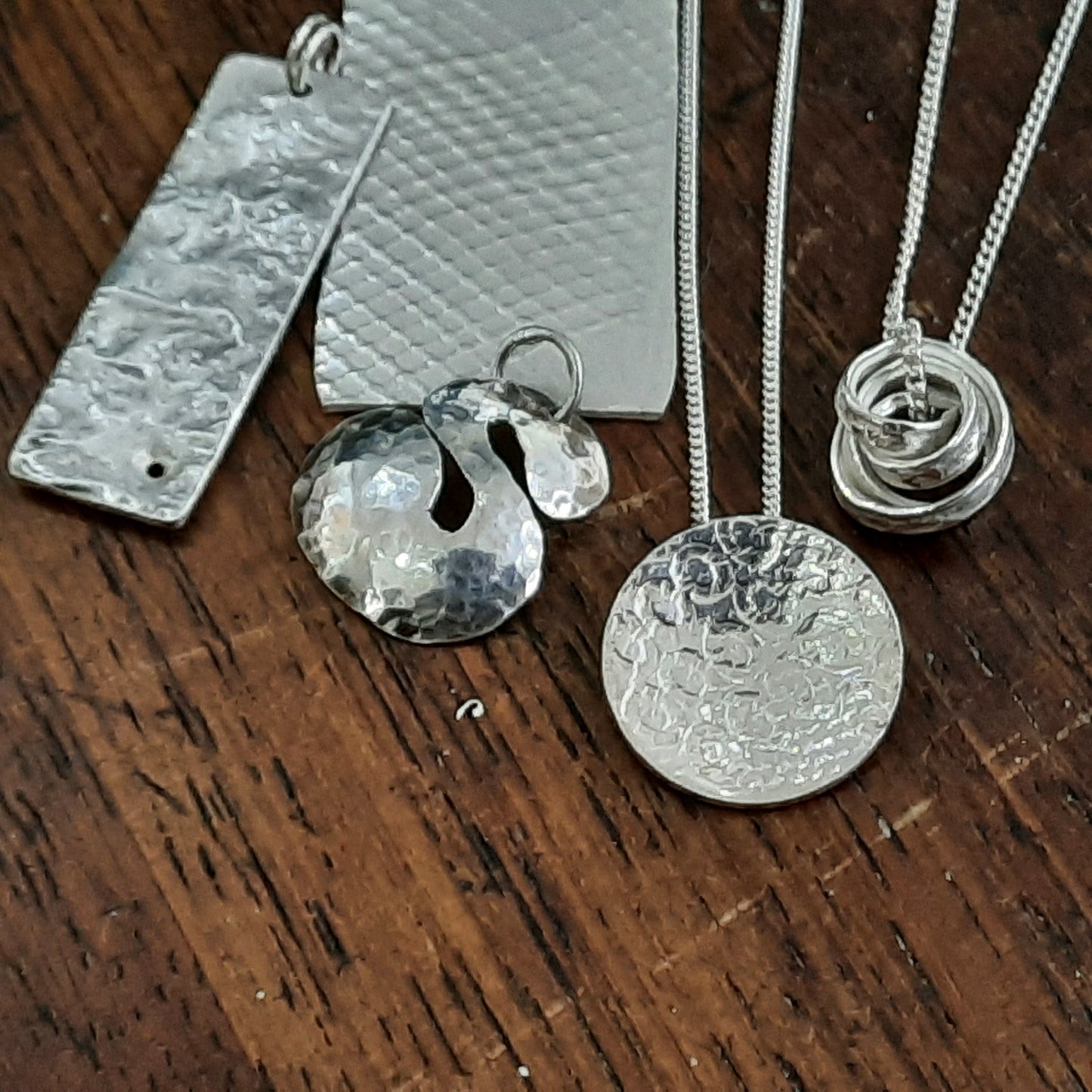 Silver Pendant & Earrings Workshop
