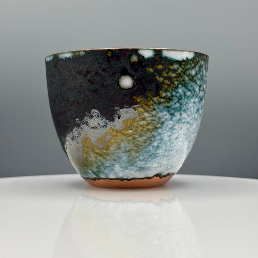 Cruan – Fairview Enamelled Copper Bowl (Soft White)