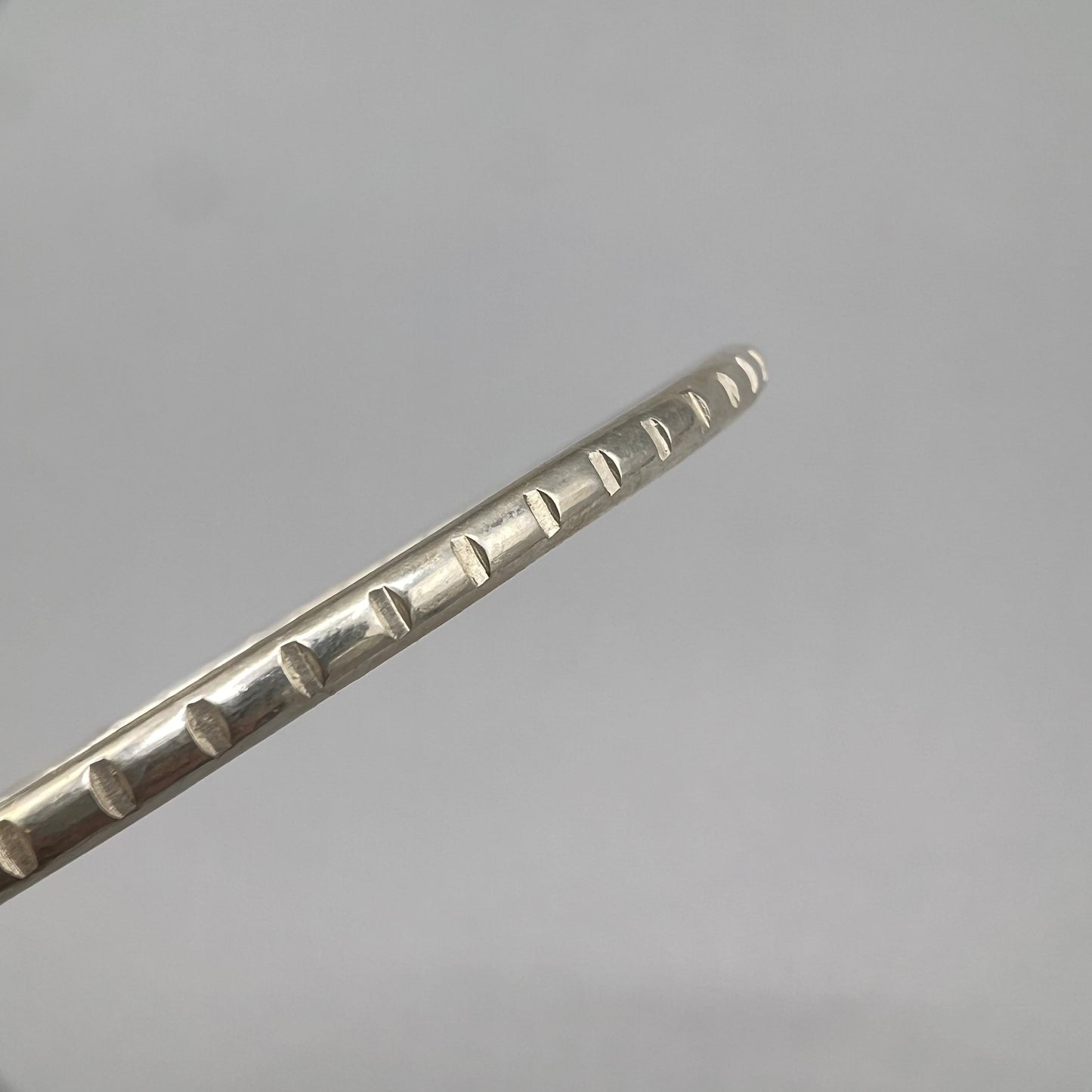 Iona Hall - Notches Bangle (Small)